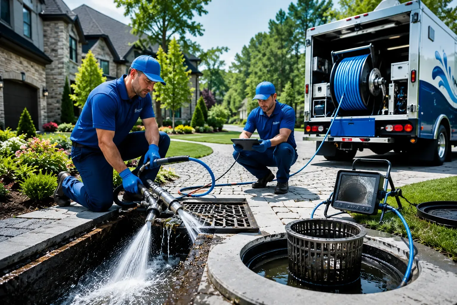 Local outdoor drain cleaning professionals in Milan, OH
